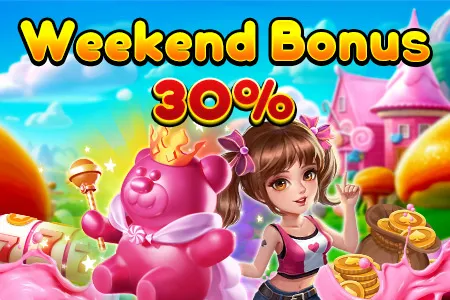 Weekend Bonus 30%